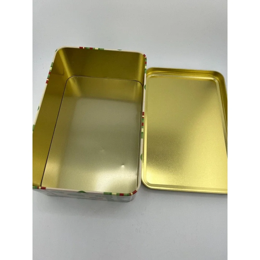 Vintage Christmas‎ Holiday 2 Lbs Cookie Gift Tin